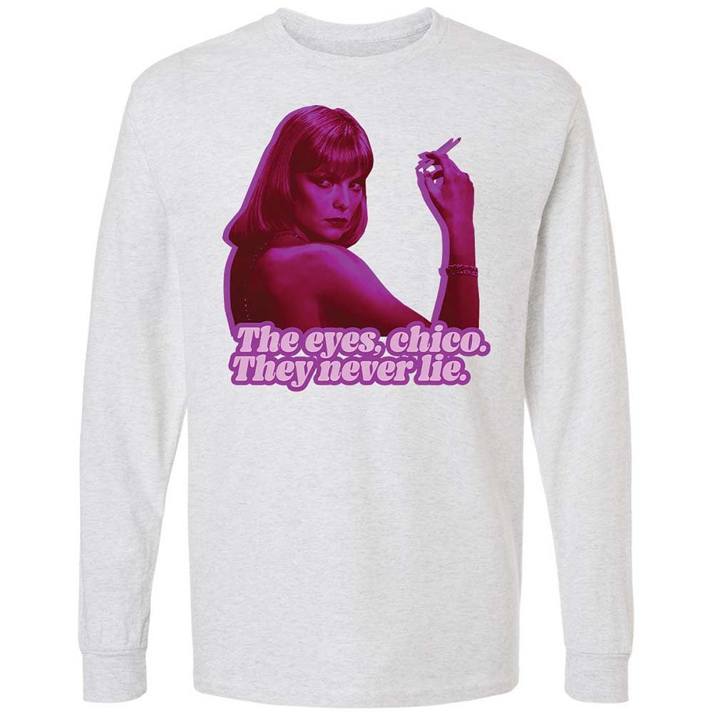 Long Sleeve T-Shirt - KZ3UFQFC - Ash - 2