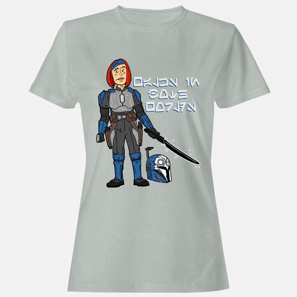 Women's T-Shirt - TRQ4VFGS - Ash - 2