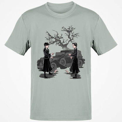 Classic Unisex T-Shirt - N62QMX4E - Ash - 2