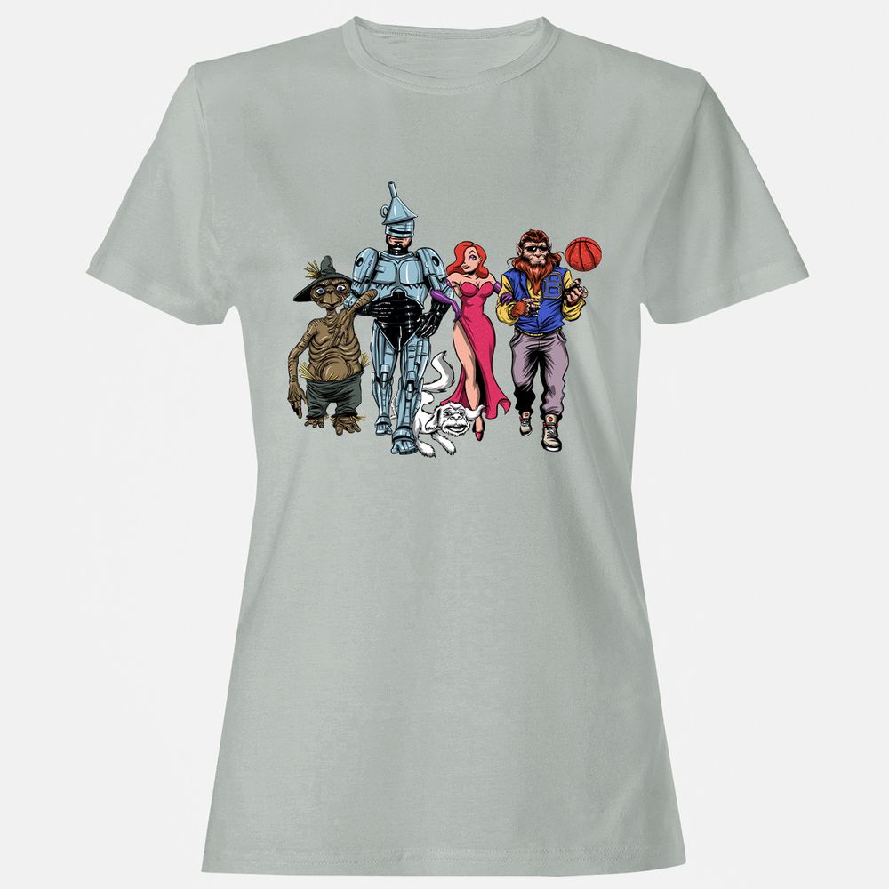 Women's T-Shirt - 6HS9C8U5 - Ash - 2