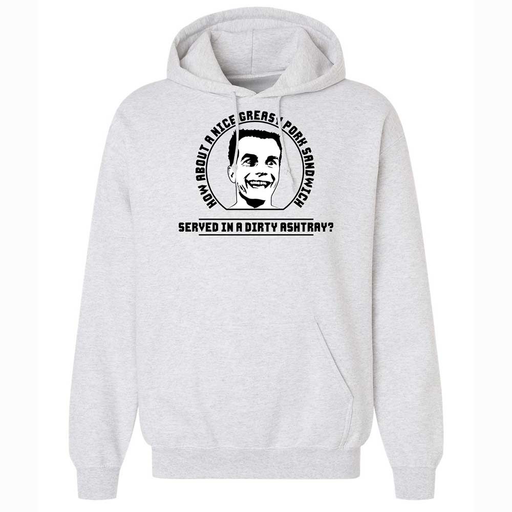 Classic Unisex Hoodie - CQH9XCUT - Ash - 2