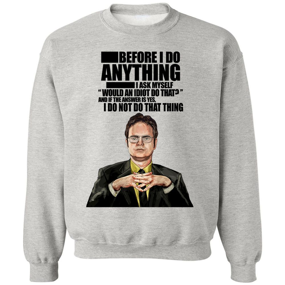 Classic Unisex Sweatshirt - 4LKGQU86 - Ash - 2