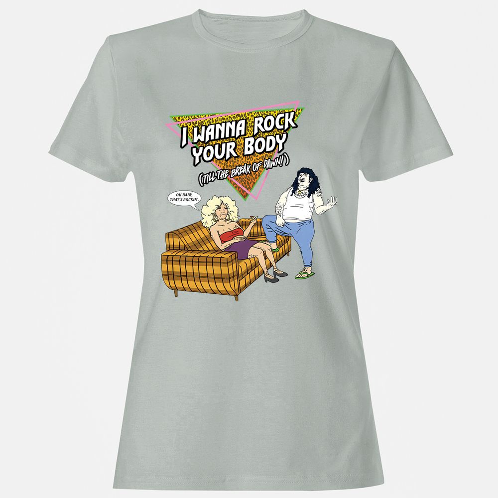 Women's T-Shirt - UDZW7JYS - Ash - 2