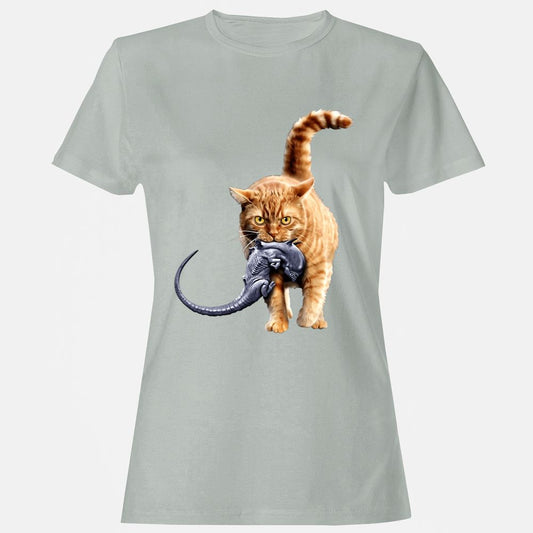 Women's T-Shirt - XK9QVPR8 - Ash - 2