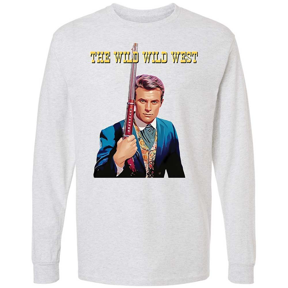 Long Sleeve T-Shirt - V51RYUA6 - Ash - 2