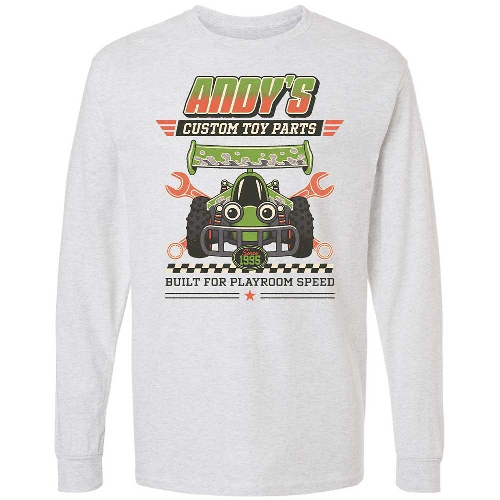 Long Sleeve T-Shirt - MVNLPJBH - Ash - 2