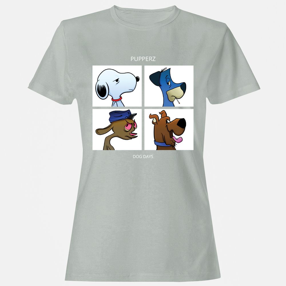 Women's T-Shirt - XGS4F9V6 - Ash - 2