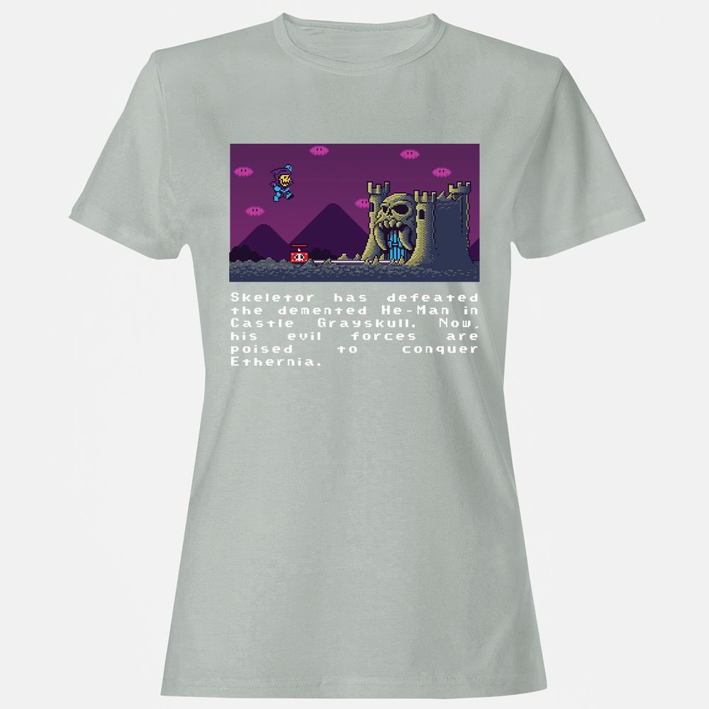 Women's T-Shirt - 9L6CFWVD - Ash - 2