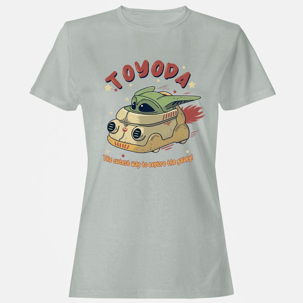 Women's T-Shirt - QJYMBYA1 - Ash - 2