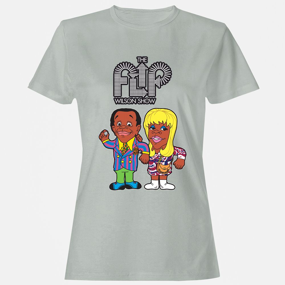 Women's T-Shirt - 9ADYH8QY - Ash - 2