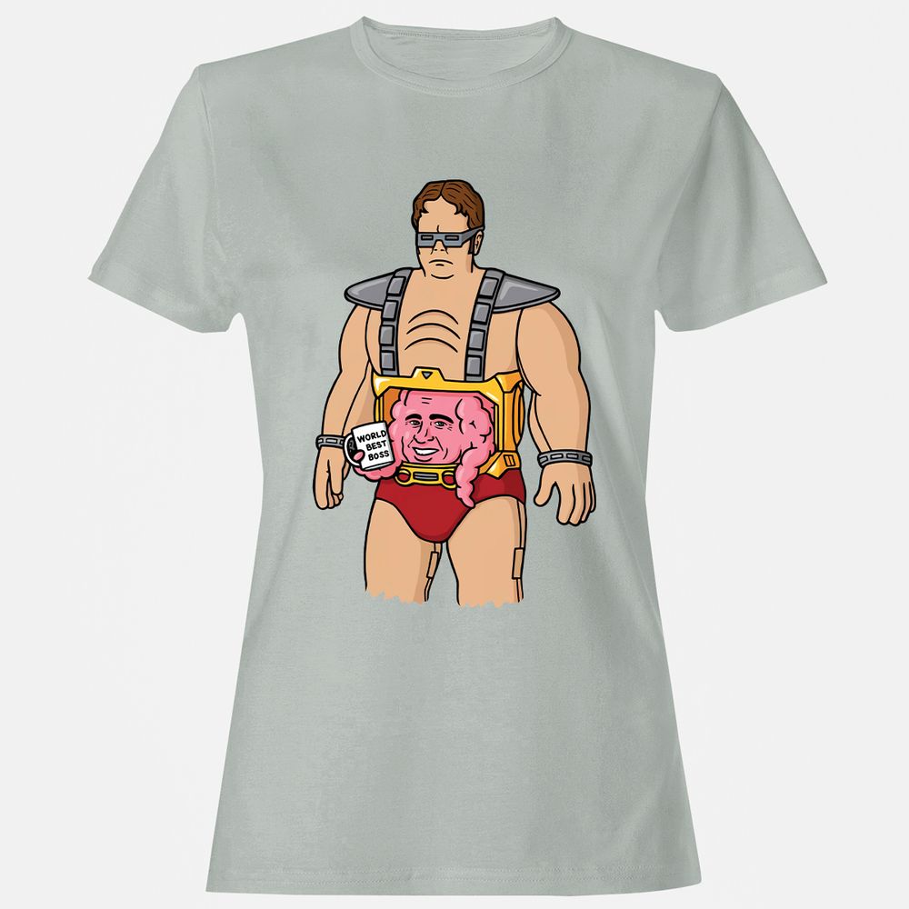 Women's T-Shirt - 7V3SVDRC - Ash - 2