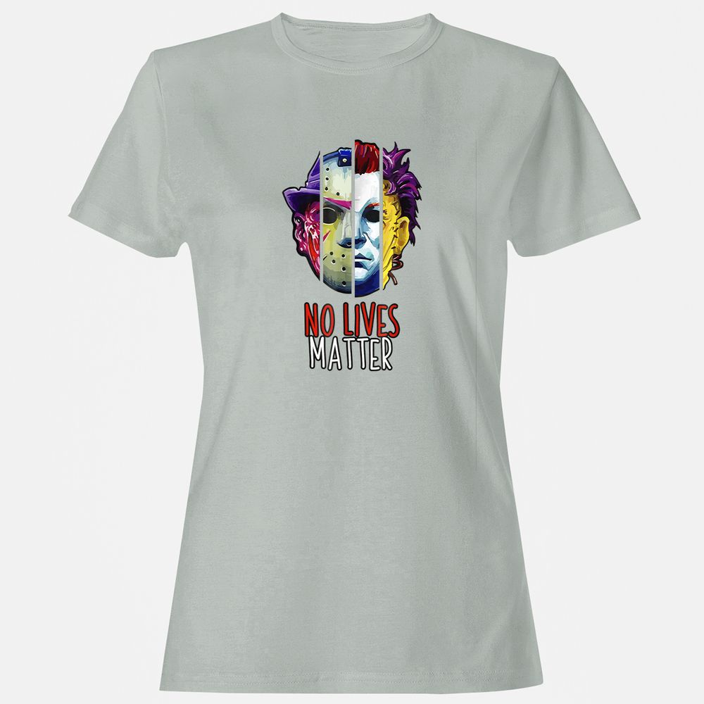 Women's T-Shirt - E7JKGW7L - Ash - 2