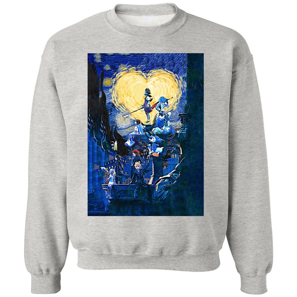 Classic Unisex Sweatshirt - ESU7Q3YZ - Ash - 2