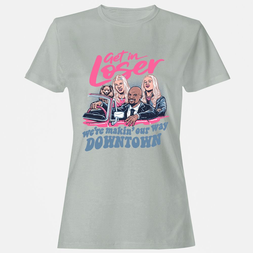 Women's T-Shirt - 7J6EAW8K - Ash - 2