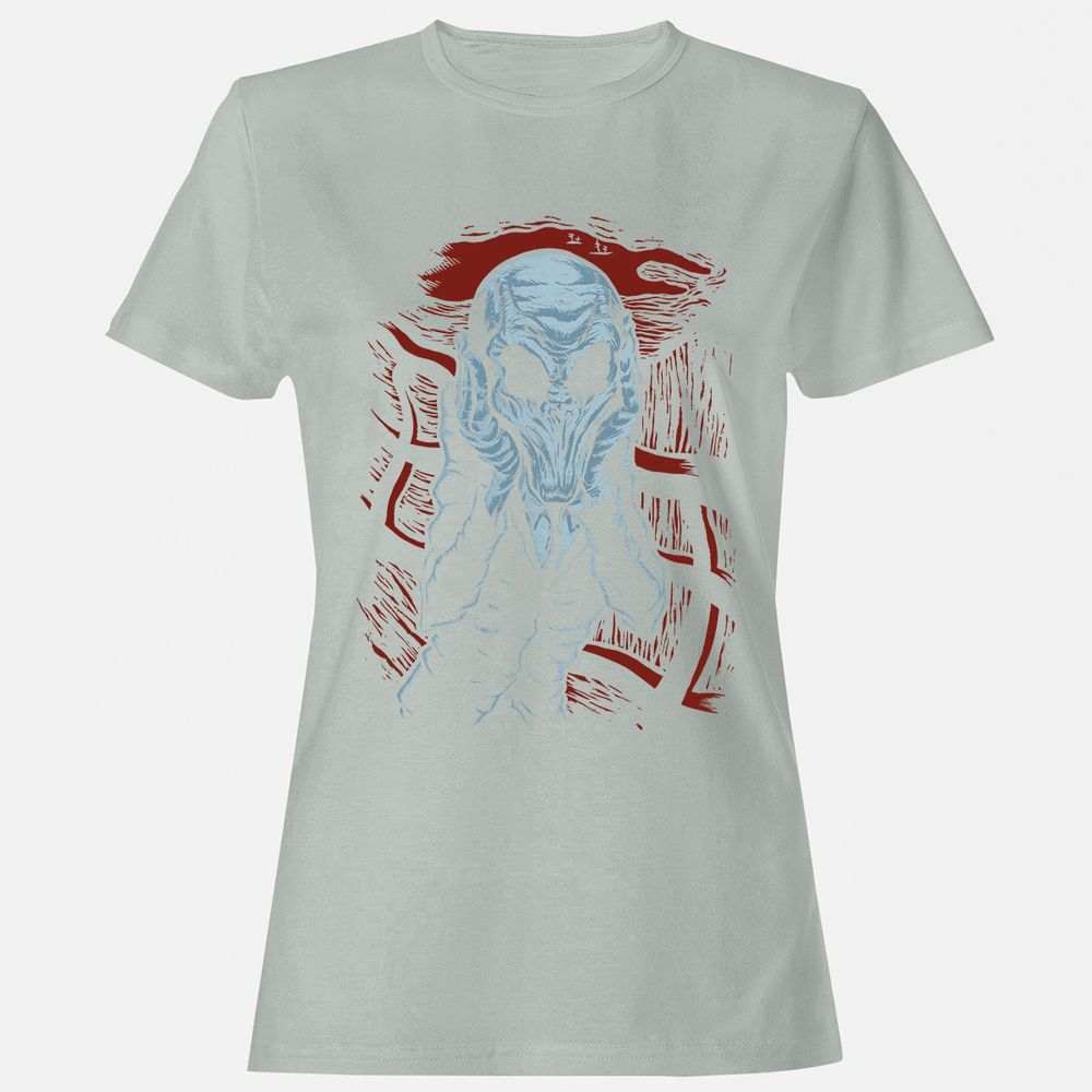 Women's T-Shirt - HDADE323 - Ash - 2