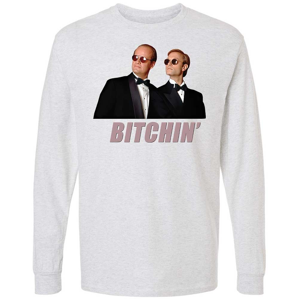 Long Sleeve T-Shirt - CZV5RZL4 - Ash - 2