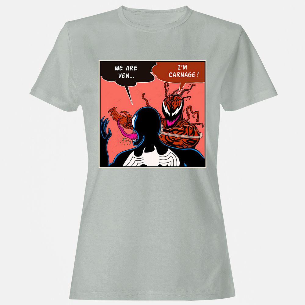 Women's T-Shirt - UFB3ZM28 - Ash - 2