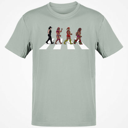 Classic Unisex T-Shirt - FZT4QRCD - Ash - 2