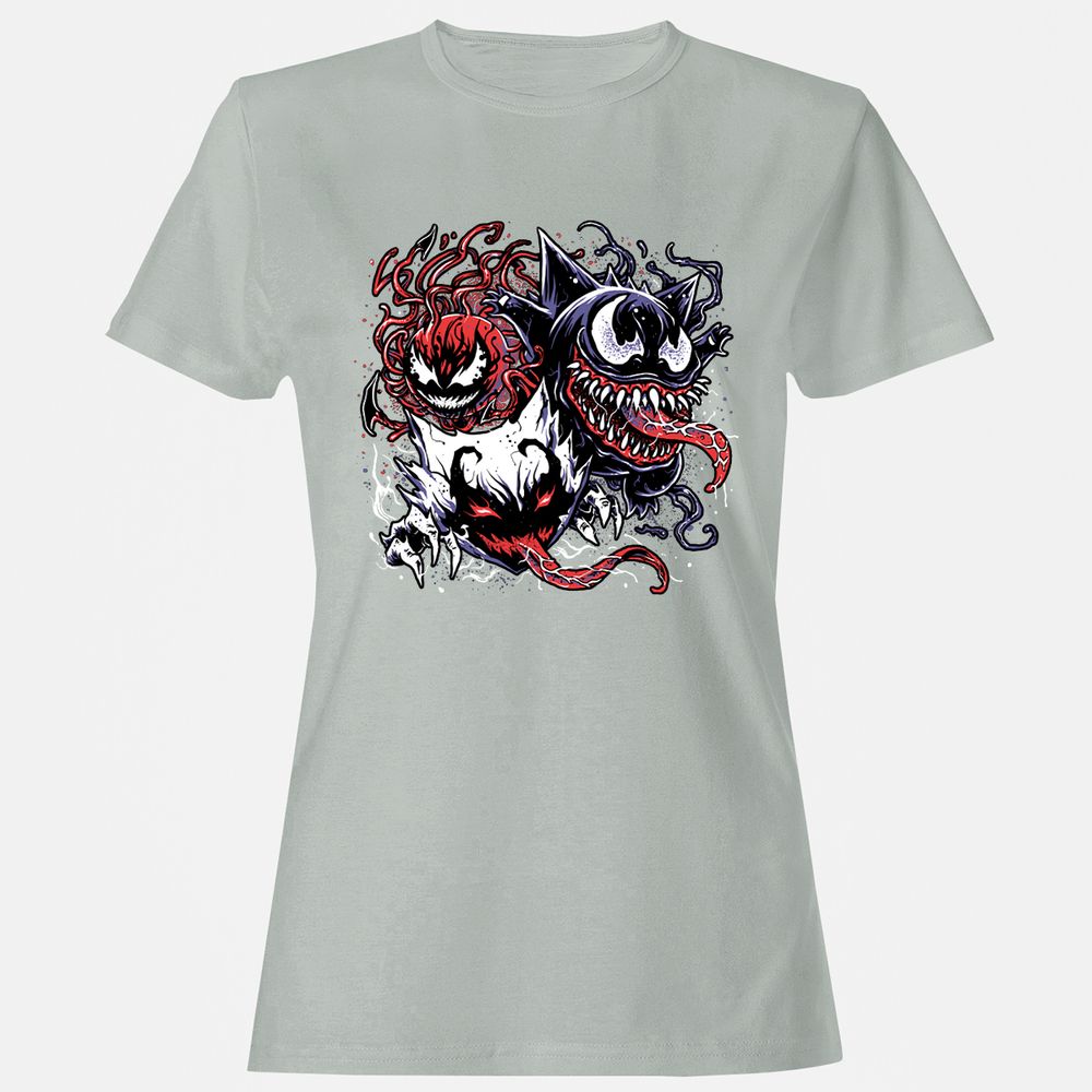 Women's T-Shirt - YDQHSCYZ - Ash - 2