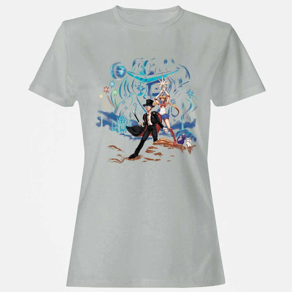 Women's T-Shirt - M7S8D2BH - Ash - 2