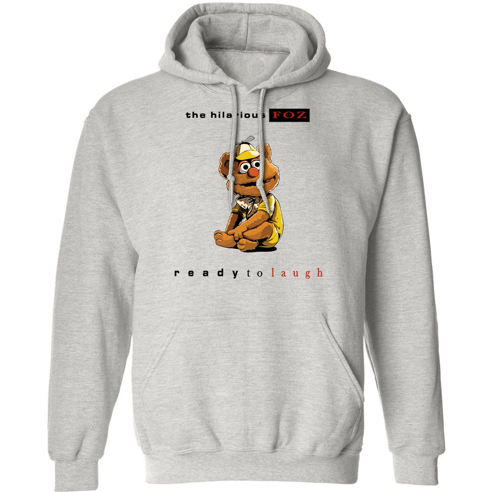 Classic Unisex Hoodie - CBQEZCK2 - Ash - 2