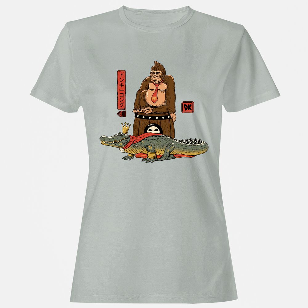 Women's T-Shirt - Z3PDH1FM - Ash - 2