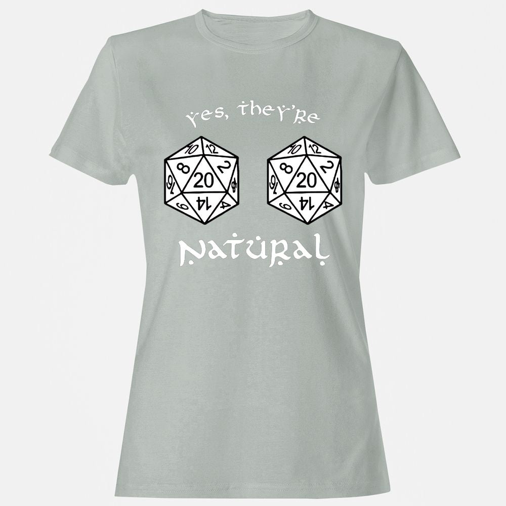 Women's T-Shirt - FQY1LMWP - Ash - 2