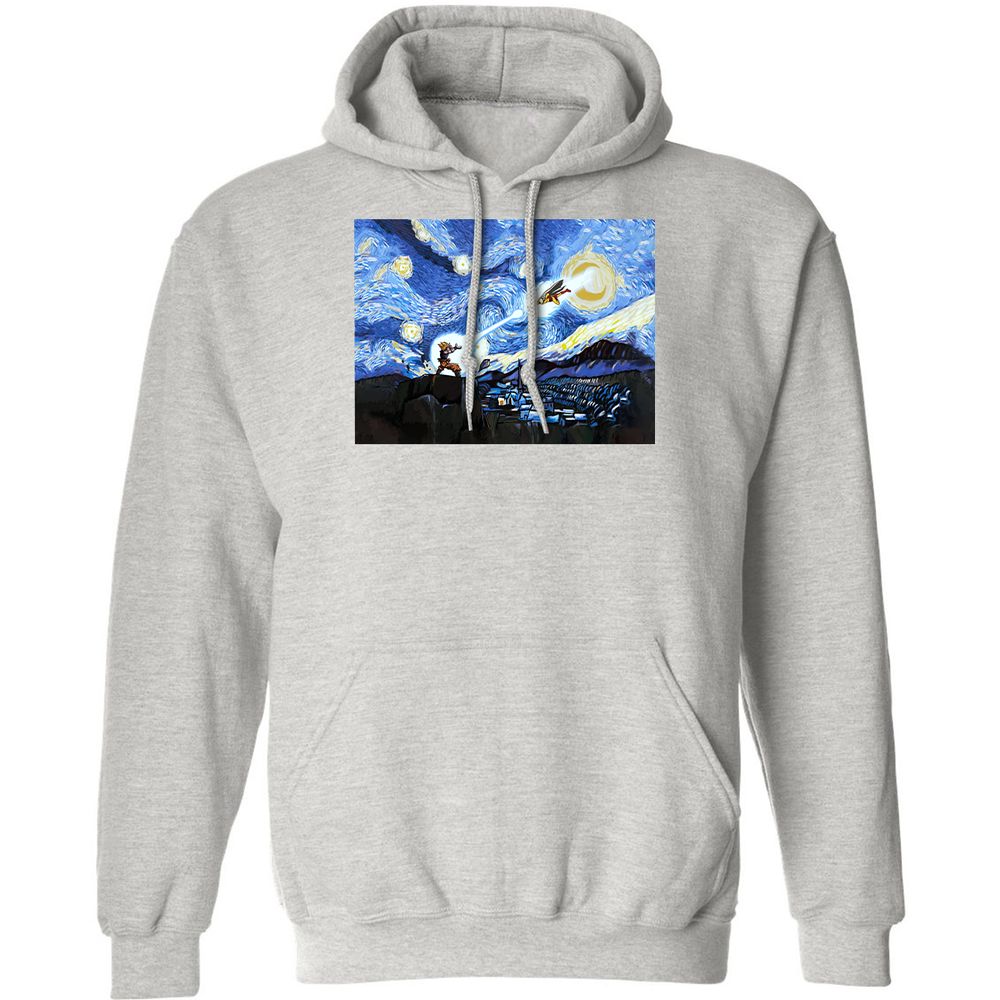 Classic Unisex Hoodie - HNSZQFVY - Ash - 2