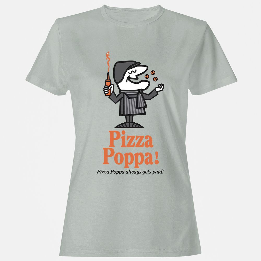 Women's T-Shirt - 4893RXPA - Ash - 2