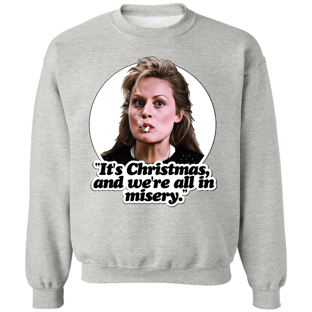 Classic Unisex Sweatshirt - R9EH3F8K - Ash - 2