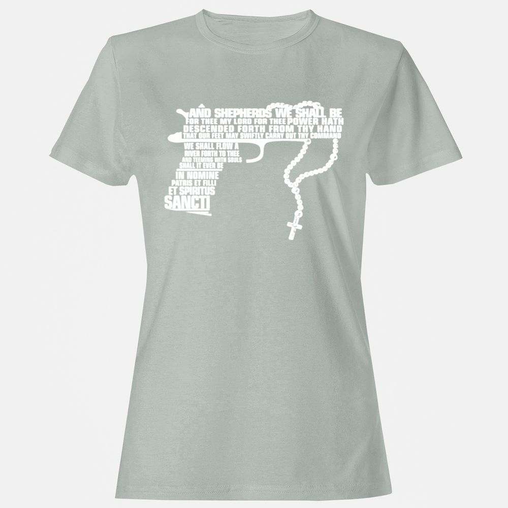 Women's T-Shirt - N7Z9SMMJ - Ash - 2