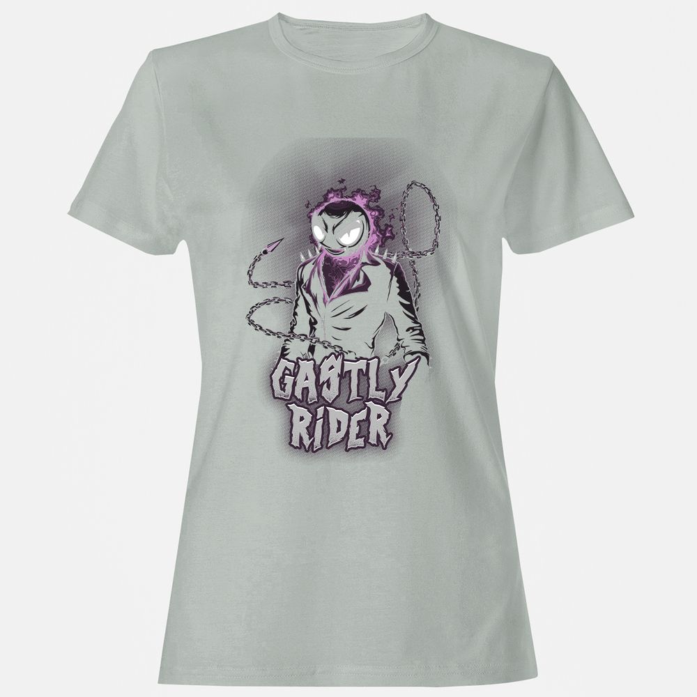 Women's T-Shirt - Q3X9DPCS - Ash - 2