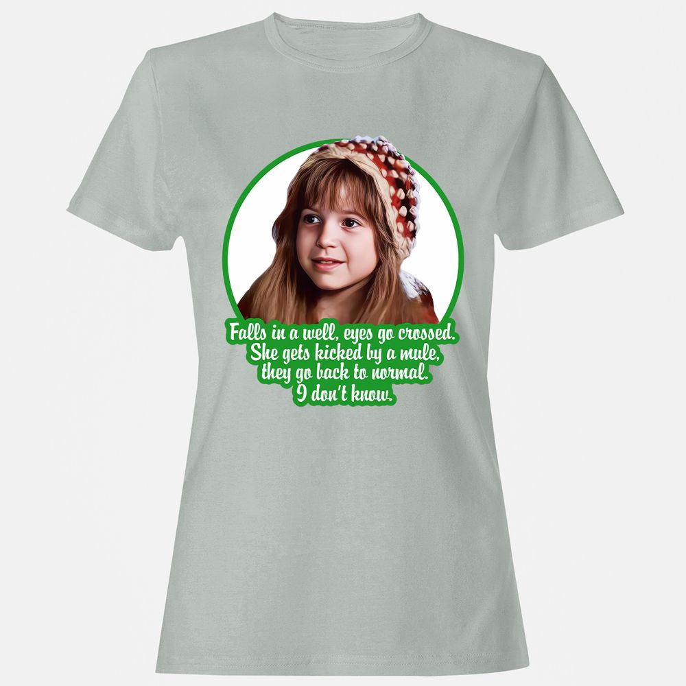 Women's T-Shirt - KQ2QMTG7 - Ash - 2