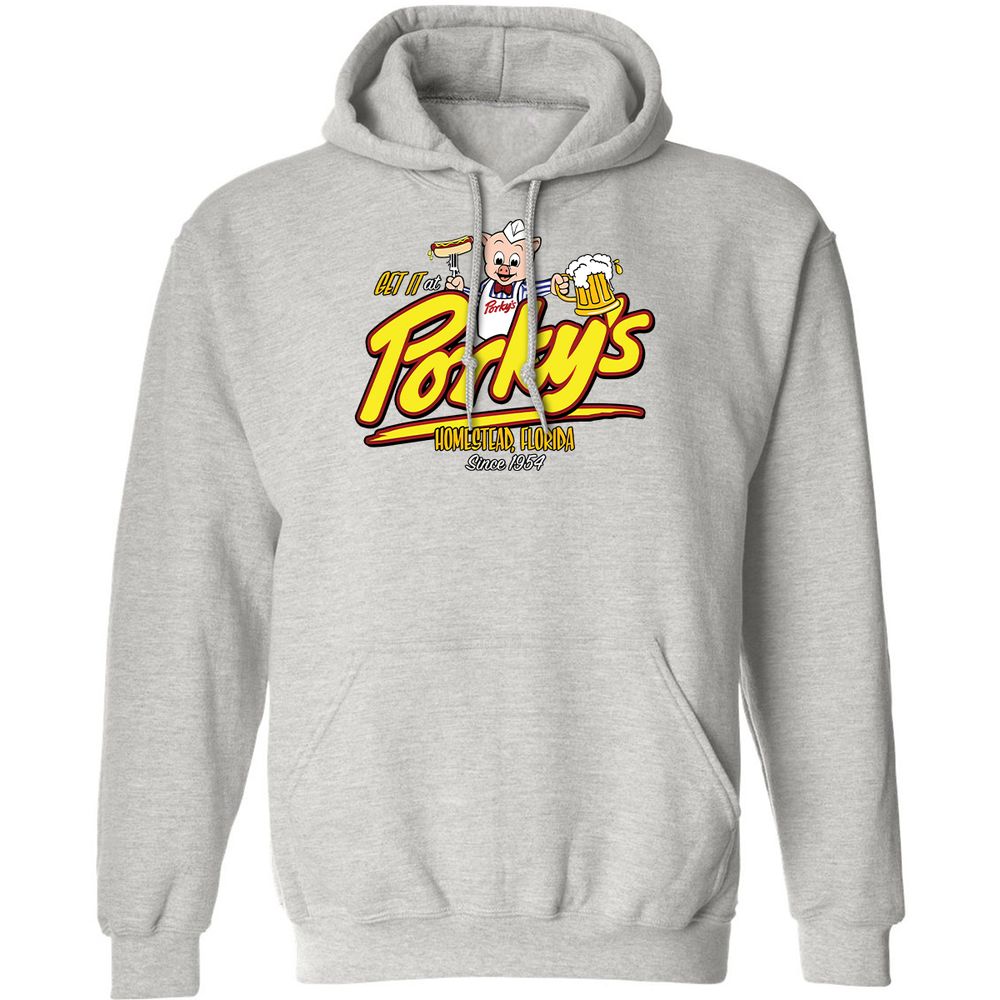 Classic Unisex Hoodie - EC6B8NQD - Ash - 2