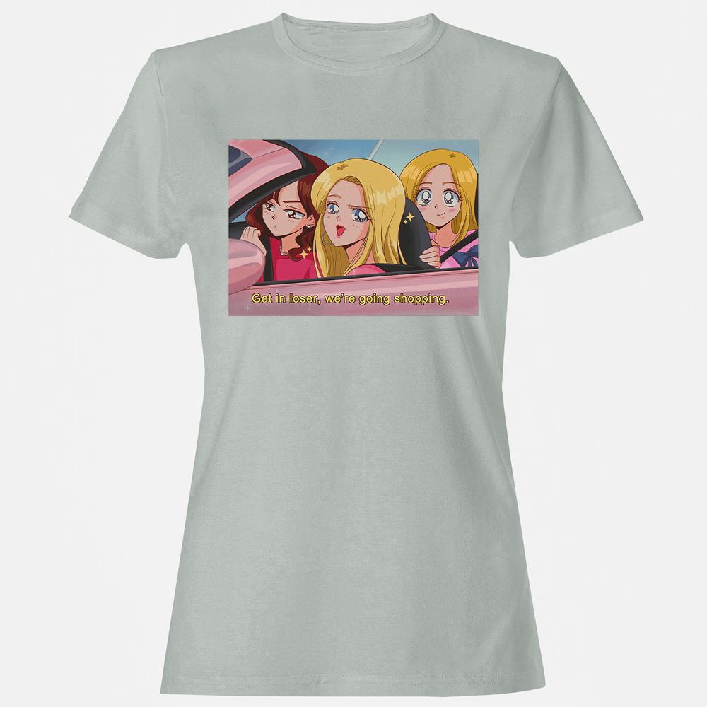 Women's T-Shirt - RAX7KFBJ - Ash - 2