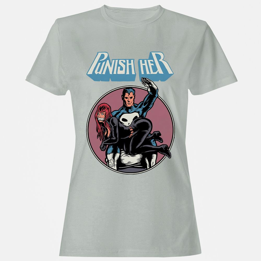 Women's T-Shirt - R41KSNJQ - Ash - 2
