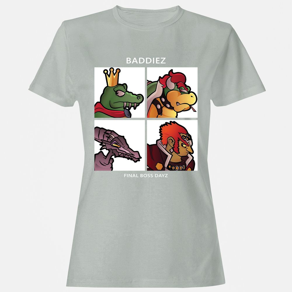 Women's T-Shirt - 3VG4ZHTA - Ash - 2