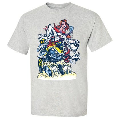 Classic Unisex T-Shirt - K5M91HM3 - Ash - 2