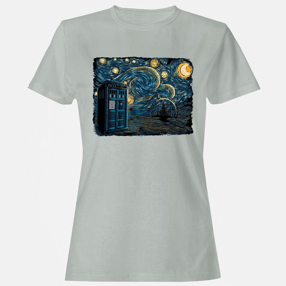 Women's T-Shirt - XAXQBYWX - Ash - 2