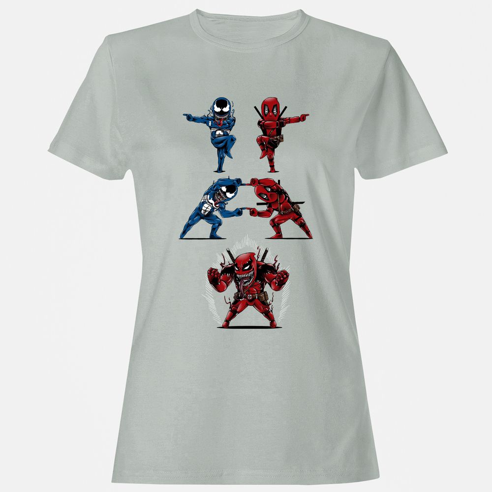 Women's T-Shirt - LM67BZTB - Ash - 2