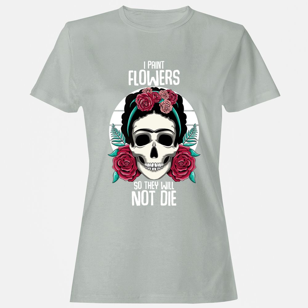 Women's T-Shirt - FYVRE4G3 - Ash - 2