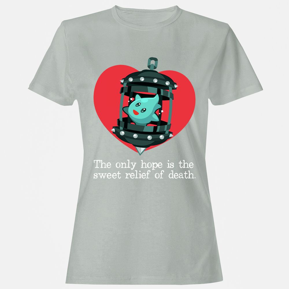 Women's T-Shirt - UXNGL8PA - Ash - 2