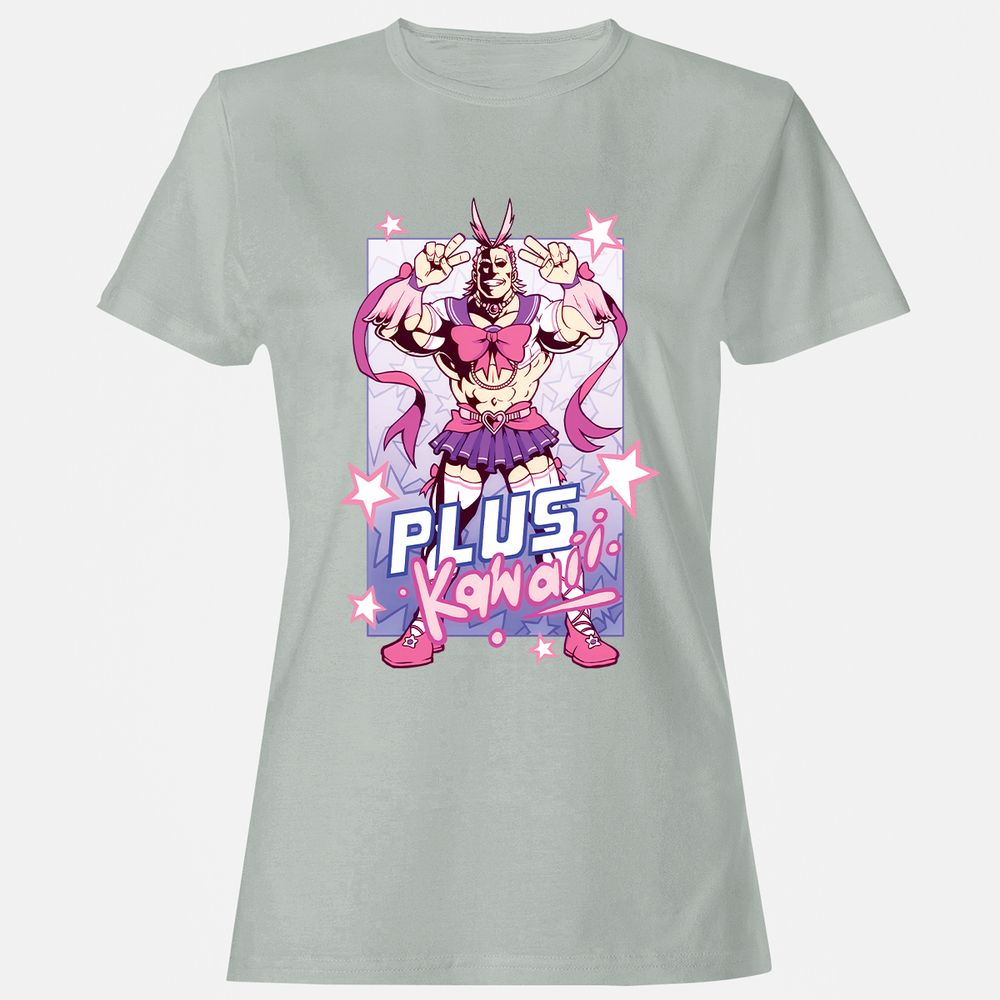 Women's T-Shirt - AP8254NQ - Ash - 2