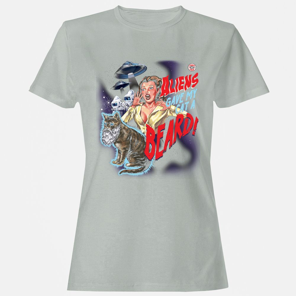 Women's T-Shirt - 89N15M28 - Ash - 2