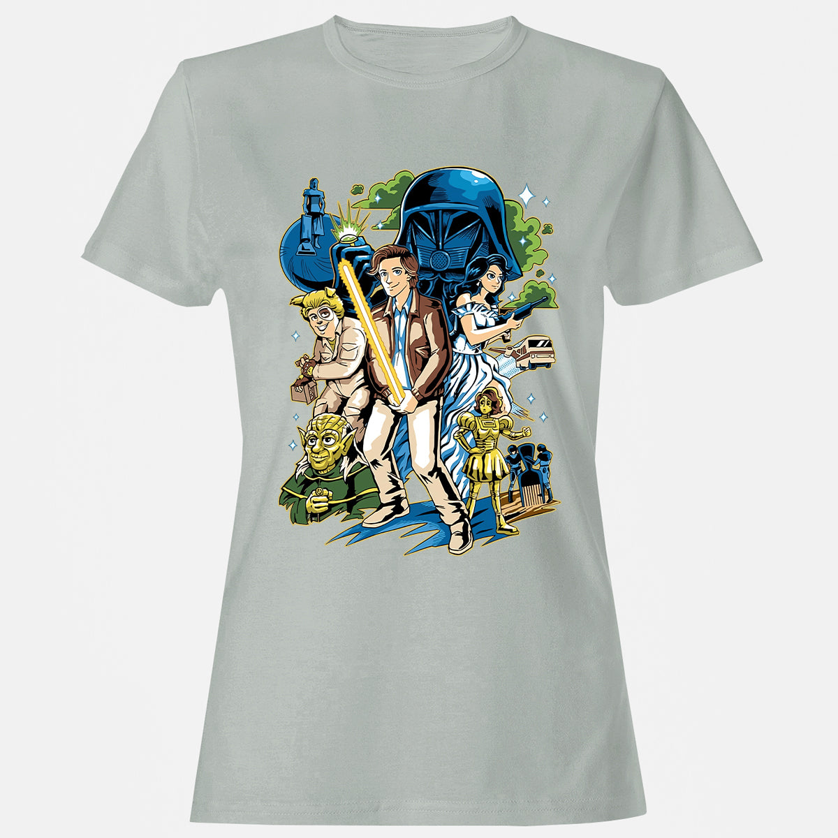 Women's T-Shirt - XL6P5ZGG - Ash - 2