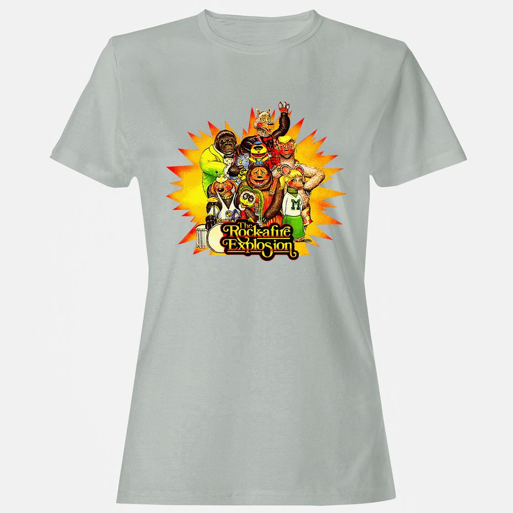 Women's T-Shirt - 5TZHNWS2 - Ash - 2