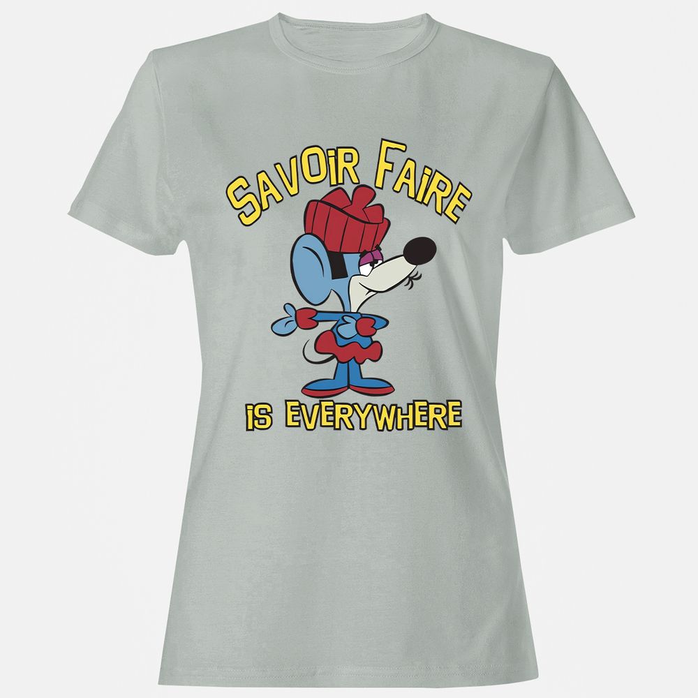 Women's T-Shirt - JK3HN2S7 - Ash - 2