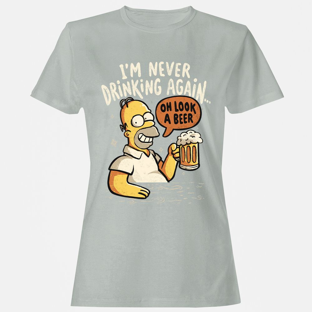 Women's T-Shirt - 17XPW72U - Ash - 2