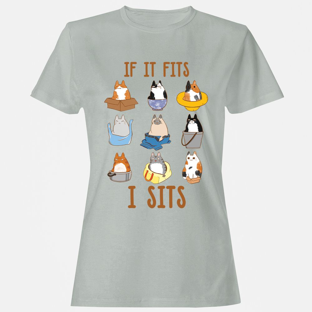 Women's T-Shirt - 2TJBJF65 - Ash - 2