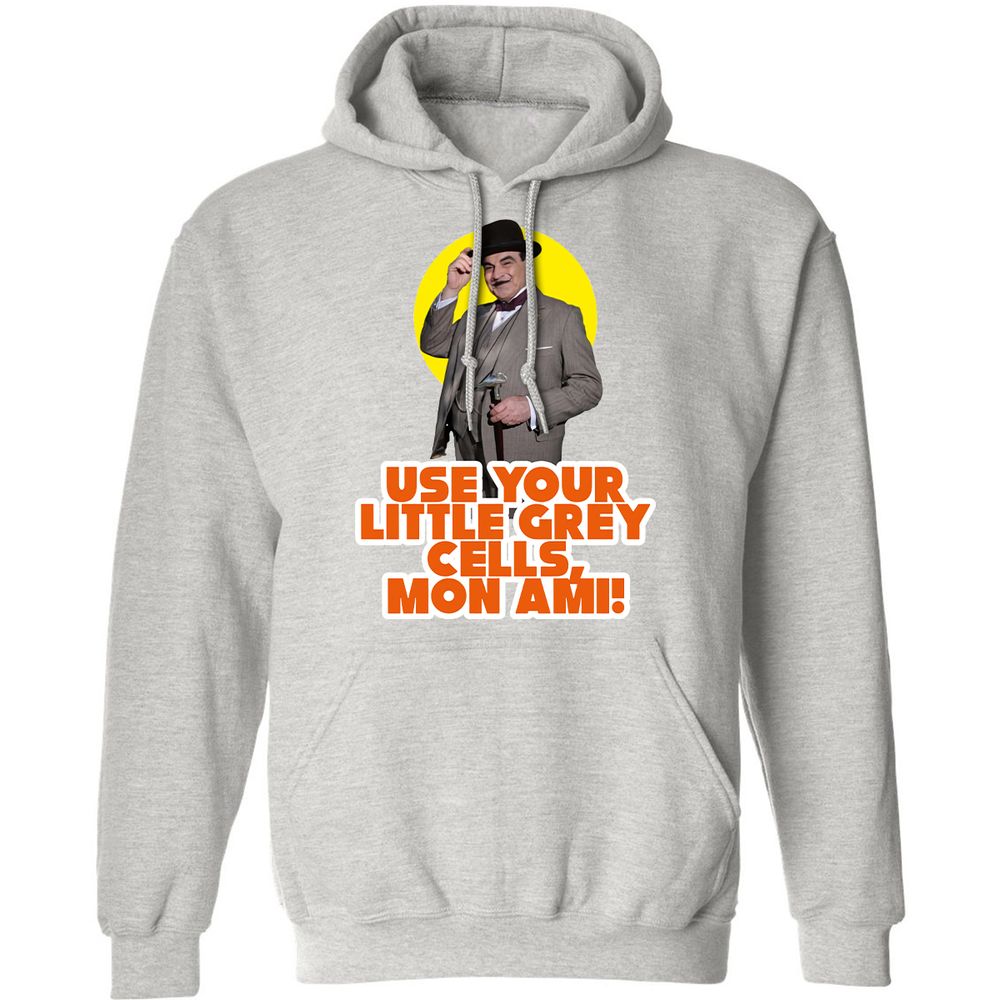 Classic Unisex Hoodie - PLBPSL44 - Ash - 2